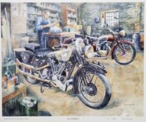 After Roy Barrett Colour print 