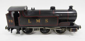Bassett-Lowke 0-6-0 electric tank loco, no.78 in LMS livery Bassett-Lowke  Condition Report Please