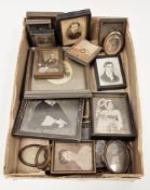 Collection of approximately 18 late 19th/early 20th century black and white photographic