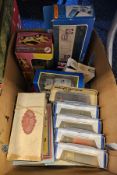 Collection of mixed toys including boxed Revell chaparral II model kit (unchecked), boxed Fujimi