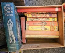 Collection of children's books and annuals dating from 1920's and 1930's including The Oojah annual,