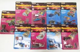 Nine Matchbox Roadblasters to include Turbo Force Road Razer, Street Eater, Barrel Bomber, Road
