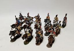 Del Prado, complete collection of 108 'Calvary of the Napoleonic War' mounted soldiers or soldiers