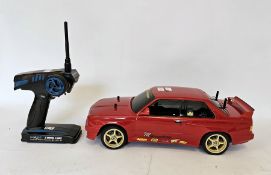 Tamiya BMW M3 Schnitzer 1/10 scale radio controlled car with Tamiya Etronix controller