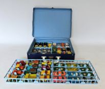 Matchbox collector's case No.41 containing 49 loose diecast Matchbox Lesney products vehicles