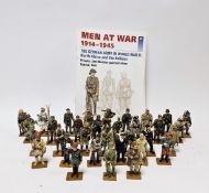 Del Prado, collection of 33 'Men at War' figures together with 18 associated Del Prado 'Men at