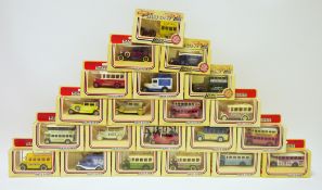One box of Lledo Days Gone die-cast model vehicles, boxed, including a number of 1986 models