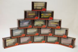 Boxed EFE 'Exclusive First Editions' diecast buses, 1:76 scale, including Leyland Atlantean