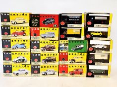 Twenty boxed Vanguards diecast vehicles including 8 x 1:43 scale 1950's-1960's classic popular