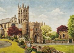 C. Lusty (20th century) Oil on canvas 