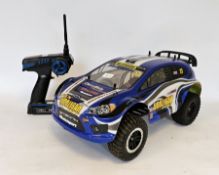 FTX Hooligan FTX5531 RX 1/10th scale 4wd radio controlled rally car with Tamiya Etronix controller
