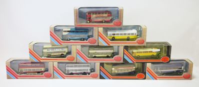 One box of Exclusive First Editions die-cast 1:76 scale model vehicles, boxed, including: Leyland