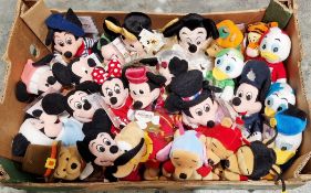 Disney beanies - collection of 25 Walt Disney World and Disney USA and UK stores bean bag toys