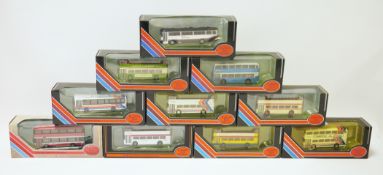 One box of Exclusive First Editions of die-cast 1:76 scale model vehicles, boxed, including: a De