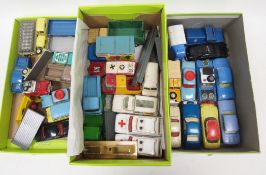 Large quantity of Corgi unboxed vehicles to include Austin A60, Riley Pathfinder, two Landrovers,