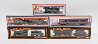 Lima boxed 00 gauge model railway including Lima 205103 MWG engine and tender, Lima 205117 MWG