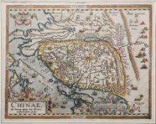 Abraham Ortelius (Belgian, 1527-1598) China, 'Chinae olim Sinarum regionis nova descriptio,