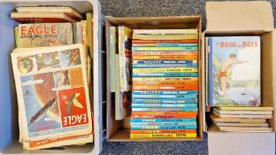 Collection of mainly action annuals mainly dating from the 1950's. 1960's and 1970's including