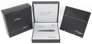 LOT WITHDRAWN; ST Dupont James Bond 007 limited edition ball point pen, complete with original