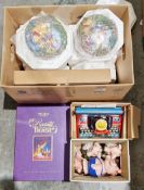 Mixed lot comprising boxed tinplate toy 'Mettype junior' working typewriter together with 5 Wade