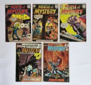 DC Comics House of Mystery (1963 - 1976) first horror title published by DC to include #136, 137,