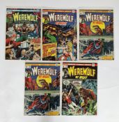 Marvel Werewolf by Night (1973-1975) to include #6,7, 9 x 2(1st appearances of Tatterdemalion and