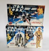 Two boxed 1977 Denys Fisher Scale Model kits to include Star Wars R2-D2 and Star Wars R2-D2 together