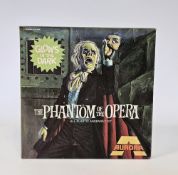 Box for Aurora 'The Phantom of the Opera' Glow in The Dark plastic assembly kit, No.451 containing