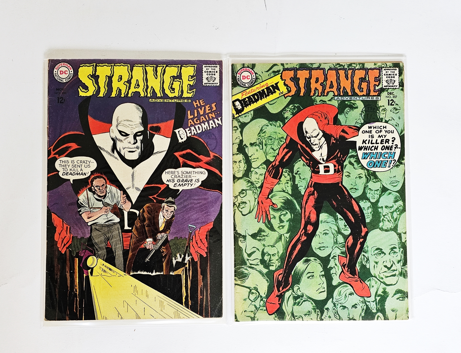 DC Strange Adventures #206 & 207 - (1967) - Includes the second and third appearances of Deadman + - Image 6 of 10