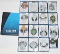 Eagle moss collections, Star Trek the Official Collection, Issues 1 -16, including magazines and box