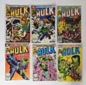 Marvel Comics The Incredible Hulk (1981-1994) to include #259 (origin of Darkstar & Vanguard),