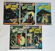 DC Comics The Witching Hour (1974-1976) to include #42-44, 46-52, 54, 56, 57, 59, 61, 62 and 64 (