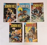 DC JONAH HEX #4,5,6,10,11,13-15,17, 23 - (1977-1979) - #5 featuring reprint of the first