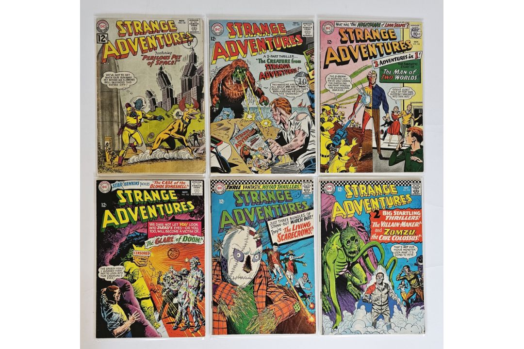 DC Strange Adventures (1962-1971) partial run to include #146, 170, 181, 182, 192, 193, 197, 200- - Image 5 of 8