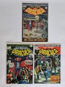 Marvel The Tomb of Dracula (1973-1977) to include #2 (2nd appearance of Dracula), #7(1st appearances
