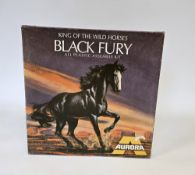 Aurora 'Black Fury' King of the Wild Horses plastic assembly kit, No.400-150 boxed
