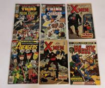 Quantity of Marvel Comics to include Uncanny X-men #32 (third appearance of Juggernaut), Uncanny X-