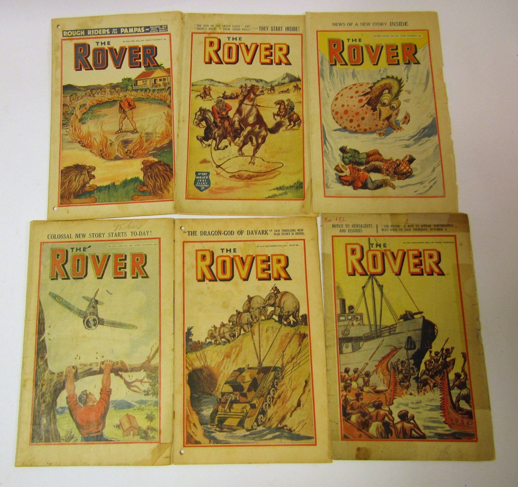 The Rover comics dating from 1940's and 1950's including a complete run covering the years 1945 to - Image 3 of 4