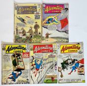 DC Comics Adventure comics (1961-1965 ) to include #284, 296, 298, 299 (debut of gold Kryptonite),