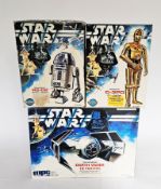 Two boxed 1977 Kenner Scale Model kits to include Star Wars R2-D2 and Star Wars R2-D2 together