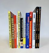 Collection of hardback books on comics to include Kwitney 'Vertigo Visions', Les Daniels 'Superman