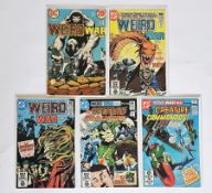 DC Comics Weird War Tales (1972 - 1983)  to include #8, 106-109, 110 (1st appearance of Dr. Medusa),