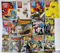 Quantity of vintage comics and magazines to include Viz, Eagle #2 and 3, Thunderbirds the comic #