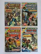 Marvel giant-size Werewolf (1974-1975) #2-5 together with Marvel Werewolf by Night #22, 24, 26, 28-