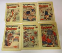 Mixed lot of comics mainly dating from the 1920's, 1930's and 1940's and a few from 1950's including
