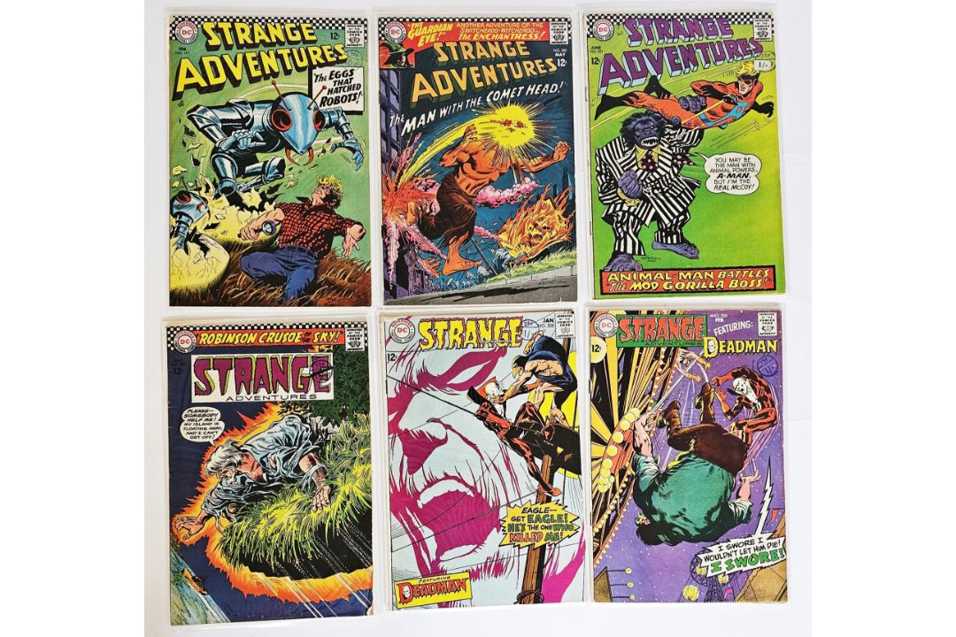 DC Strange Adventures (1962-1971) partial run to include #146, 170, 181, 182, 192, 193, 197, 200- - Image 6 of 8