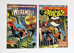 Marvel The Tomb of Dracula (1974) #18 (first battle of Dracula versus Werewolf By Night, part one of