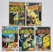 DC Comics The Unexpected (1974-1982) to include, #159, 163, 181, 183-189, 196-199, 201-207, 210,