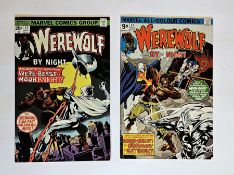 Marvel Werewolf By Night #33 & 37 - (1976) - featuring the second and third appearances of Moon