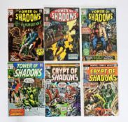 Marvel Comics Horror to include Tower of Shadows (1969-1971) # 2 (cover art by John Romita Sr.), 3-5